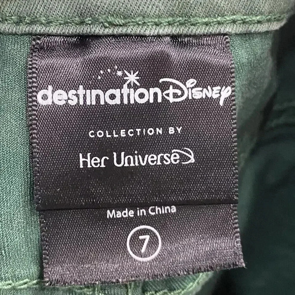 Disney Her Universe Little Mermaid Ariel Scale Pants Junior size 7 Green - Picture 3 of 11